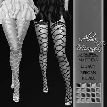 Second Life Marketplace - DEMO .: AlmaMiranda :. Jessica Thigh High